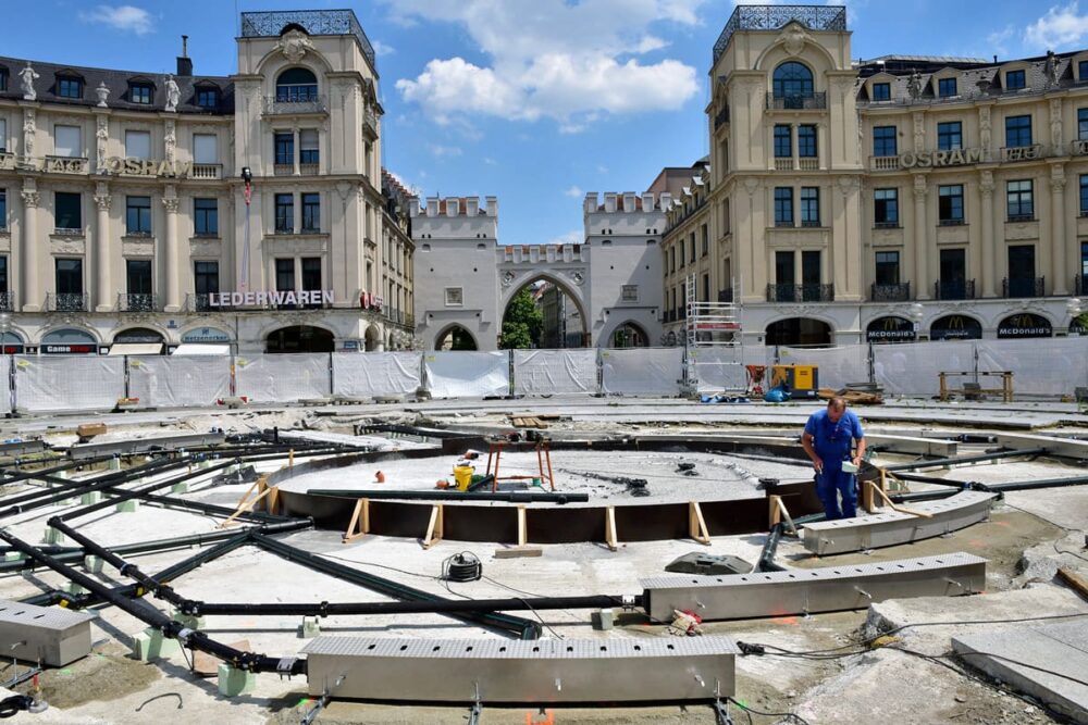 Brunnensanierung Stachusbauwerk München, GRUBER GmbH